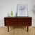 Brown Mid-Century Modern Rosewood Sideboard with Sliding Doors For Sale - Image 8 of 8