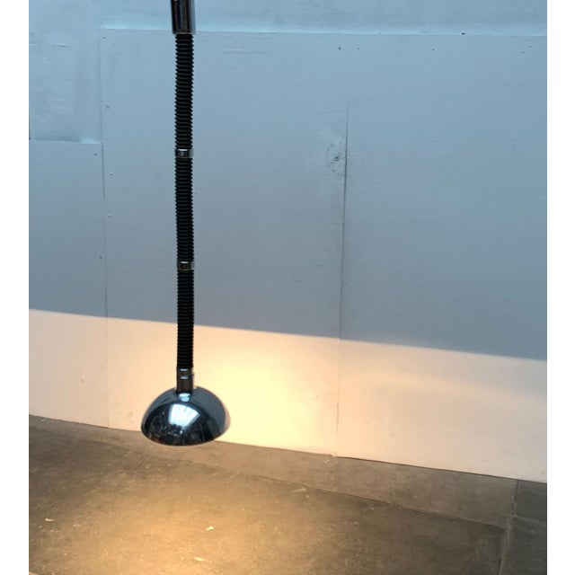 Mid-Century Space Age Flexible Rubber Hose Pendant Lamp, 1960s For Sale - Image 9 of 18