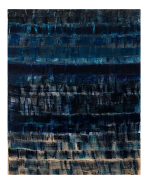 Emily Berger "Blue on Blue", Painting