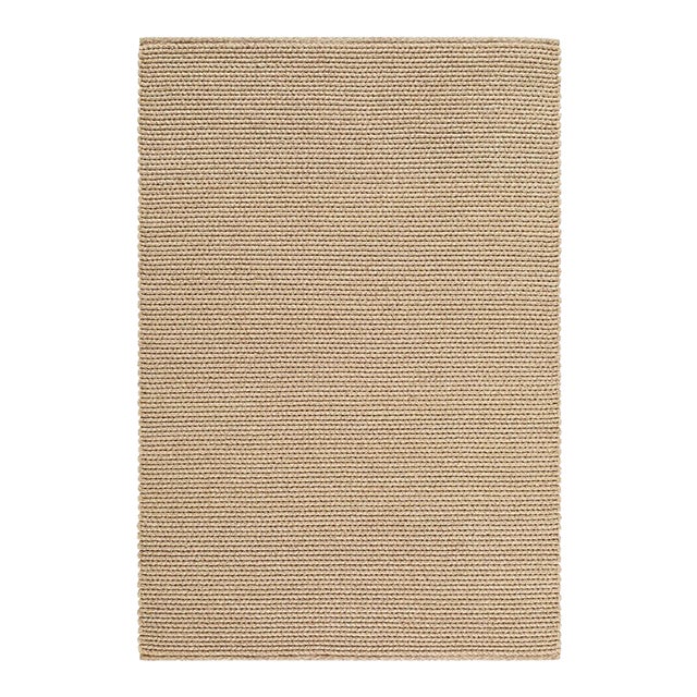 Beach House Handmade Rug Sand 6x9 For Sale