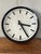 Brown Large Czech Bakelite Office Clocks from Pragotron, 1950s For Sale - Image 8 of 8