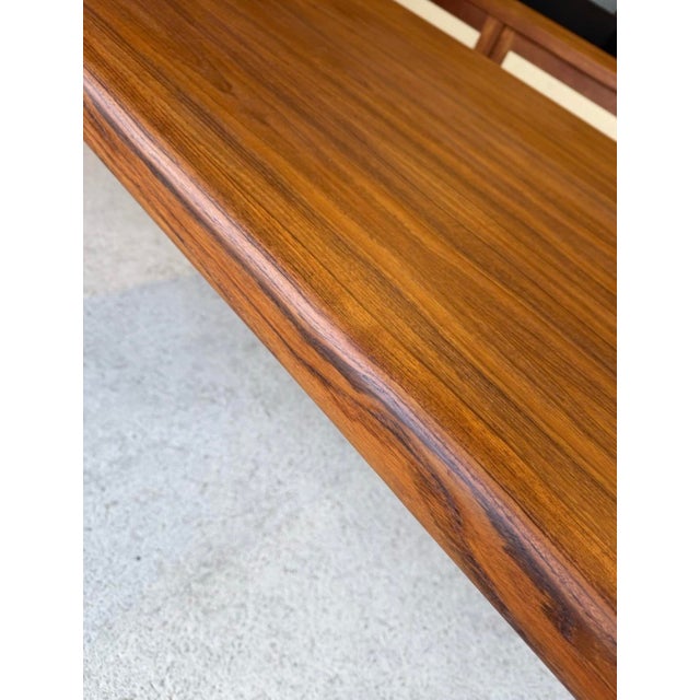 Wood Danish Teak Dining Table by Johannes Andersen for Uldum Møbelfabrik, 1960s For Sale - Image 7 of 18