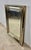 Hollywood Regency Brass and Beveled Glass Wall Mirror, Mid-20th Century For Sale - Image 3 of 14