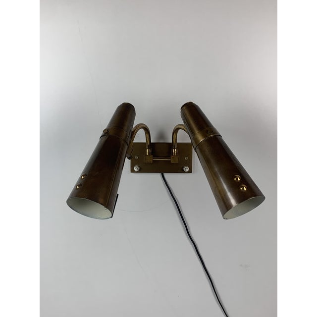 Adjustable Gooseneck Wall Lamp, 1950s For Sale - Image 18 of 18