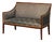 Bench in the style of Jean-Michel Frank, 1930s For Sale