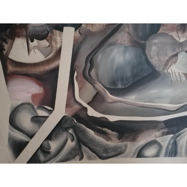 Early 21st Century Stefano Mazzolini, Tube, 2020s, Mixed Media on Canvas For Sale - Image 5 of 7