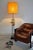 Mid-Century Danish Modern Wrought Iron & Glass Floor Lamp by Svend Aage Holm Sørensen For Sale - Image 9 of 16