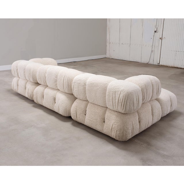 Mario Bellini "Camaleonda" Boucle Sofa by B&b Italia Set of 5 For Sale - Image 17 of 18