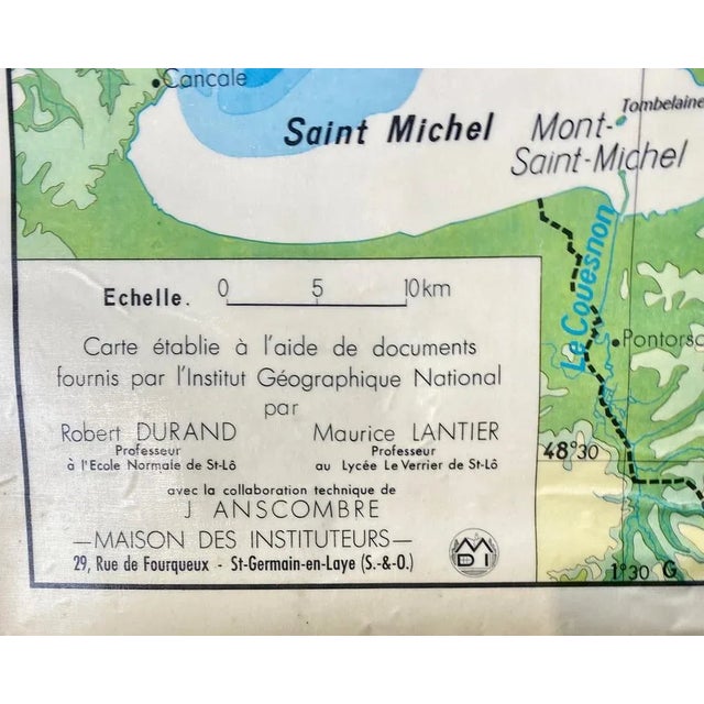 Double Map of Mancha, France For Sale - Image 14 of 17