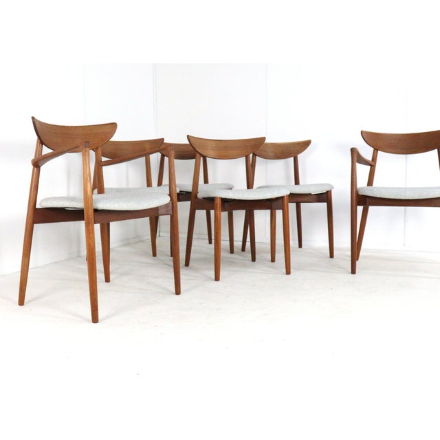 Chairs by Harry Østergaard for Randers Møbelfabrik, 1960s, Set of 6 For Sale - Image 12 of 18