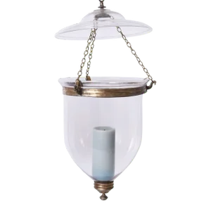 Antique Smoke Bell Light Fixture