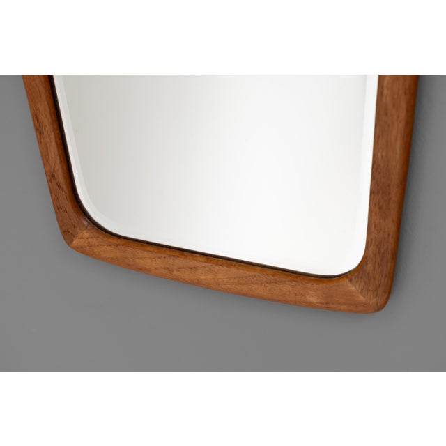 1960s Vintage Danish Wall Mirror, 1960 For Sale - Image 5 of 7