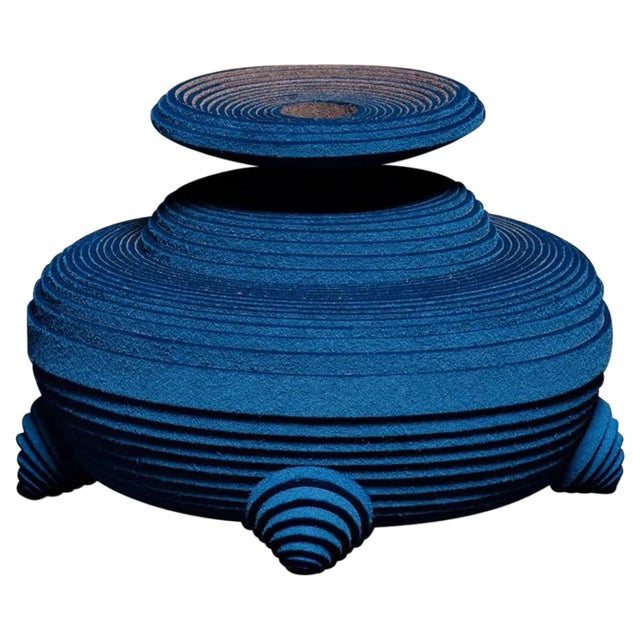 Blue Alchemy Vase by Siba Sahabi For Sale