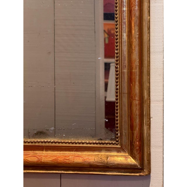 French 19th Century Louis Philippe Mirror For Sale - Image 3 of 5