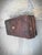 Antique Leather Suitcase Shop Prop For Sale - Image 10 of 11