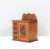 Arts & Crafts Wall Cabinet in Hand-Carved Oak, 1900s For Sale - Image 4 of 8