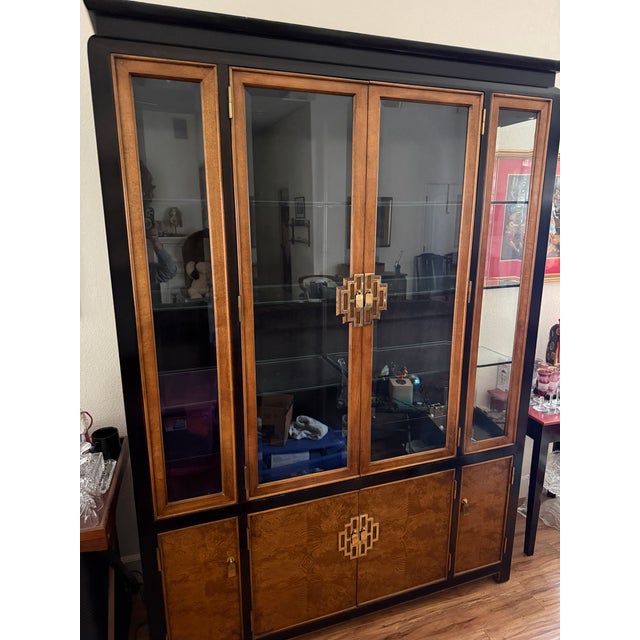 1970s Century Furniture by Raymond Sobota China/Display Cabinet For Sale In Sacramento - Image 6 of 8