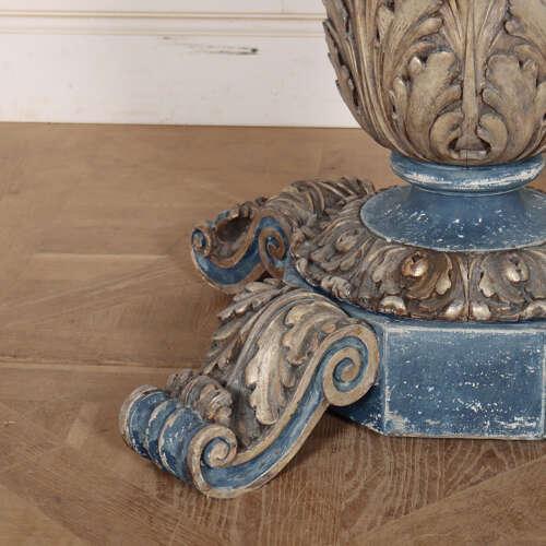 German Painted Centre Table, 1920s For Sale - Image 3 of 13