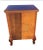 Early 20th Century Early 1900s Chippendale Mahogany Tiered One-Drawer Nightstand For Sale - Image 5 of 10