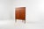 1960s Mid-Century Modern Danish Teak Corner Cabinet with Drawer, 1960s For Sale - Image 5 of 14