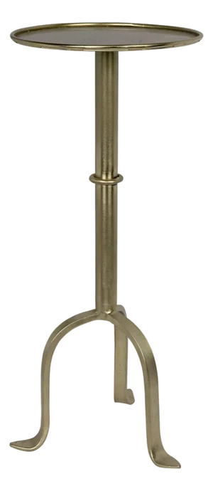 NOIR Tini Side Table, Metal with Brass Finish