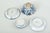 Blue and White Porcelain Pieces, Korea, Set of 4 For Sale - Image 5 of 7