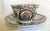 1940s Medallion Tea Cup & Saucer Sets Set of 2 - 4 pcs For Sale - Image 15 of 17