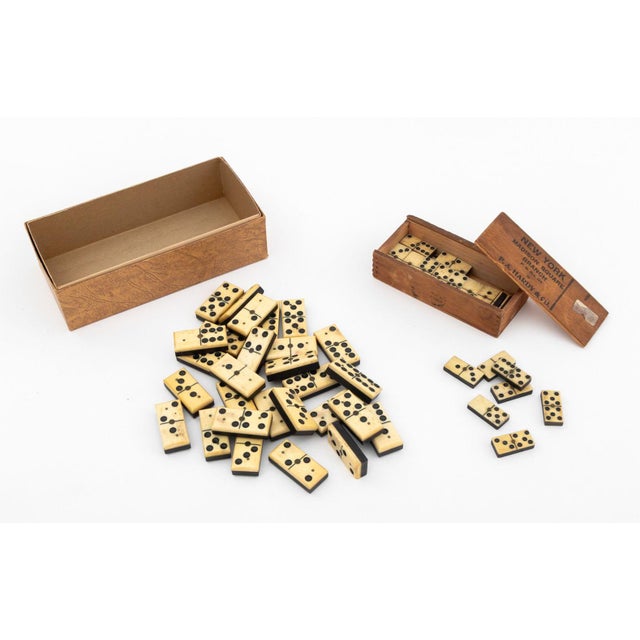 Cream Collection of Antique American Game Sets, 4 For Sale - Image 8 of 11