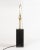 Mid-Century Modern Petite Black Marble Mid-Century Table Lamp in the Manner of T.H. Robsjohn Gibbings for Hansen New York For Sale - Image 3 of 13
