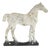 19th Century Windmill Weight Cast Iron Horse with White Paint For Sale