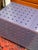 Purple Peg Board Storage Table on Casters For Sale - Image 9 of 12
