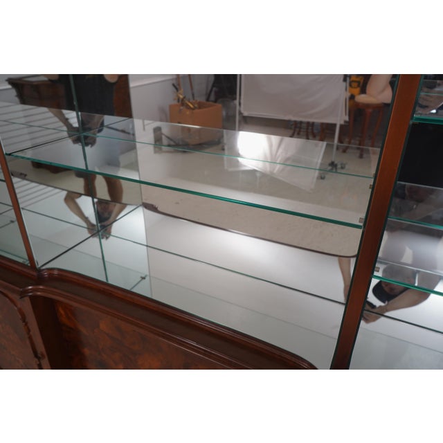 Francesco Molon 7 Piece Italian Bar W. Hutch Cabinet For Sale - Image 11 of 18