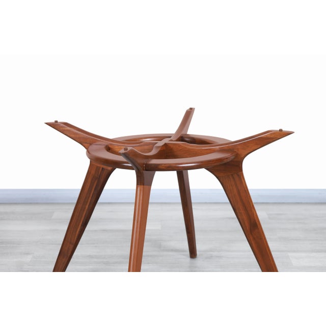1960s Vintage Walnut Model 1135-T Dining Table by Adrian Pearsall For Sale - Image 10 of 13