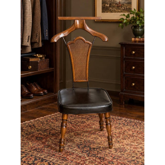 A wonderfully preserved vintage gentleman’s valet chair manufactured by Babcock-Phillips, a division of Dart Industries,...