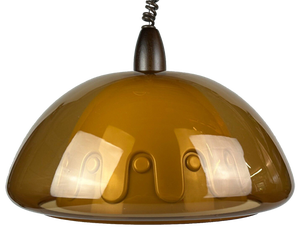 Vintage Ceiling Lamp in Acrylic Plastic and Metal, 1960s