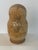 Signed Soviet Russian Matryoshka Nesting Doll Set W/ Pyrography Decor 6.25” Tall For Sale - Image 10 of 12
