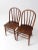 Farmhouse Antique Webster Mfg Co Children's Chair Pair For Sale - Image 3 of 13