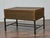 Metal Louis Vuitton Vintage Trunk Made into Coffee Table on Custom Base For Sale - Image 7 of 12