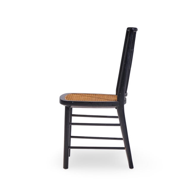 Michael Taylor for Baker Mid Century Dining Chairs - Pair For Sale - Image 9 of 10