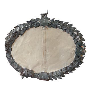 Tole Laurel Wreath Trade Sign For Sale
