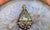 Brass Figurine of Our Lady of Aparecida on Agate Base, 1950s For Sale - Image 3 of 7