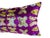 Velvet Ikat Cushion Cover With Butterfly Design For Sale - Image 9 of 10