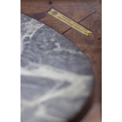 Neoclassical Entrance Table in the style of Hjorth, 1920s For Sale - Image 9 of 10