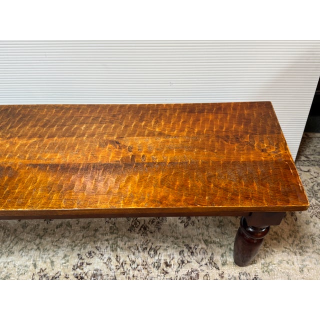 Wood World Market Sourav Bench For Sale - Image 7 of 12