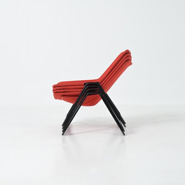 This set of G1 chairs is designed by French designer Pierre Guariche and produced by Airborne in 1953. The chair features...