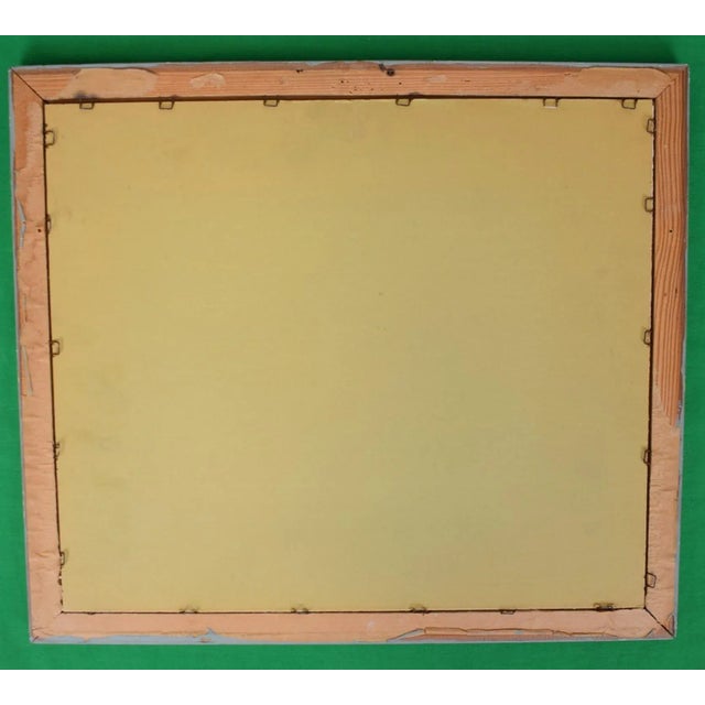 Mid 20th Century Mid 20th Century Paul Brown Watercolor Print With 2 Foxhunters Clearing Fence For Sale - Image 5 of 5