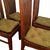 Vintage Mango Wood High-Back Dining Chairs, 1990s, Set of 4 For Sale - Image 6 of 7