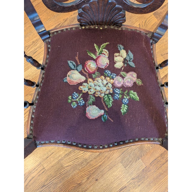 Early 20th Century Elegant Edwardian Armchair For Sale - Image 4 of 8