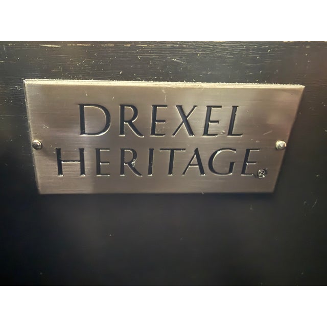 Drexel Heritage Drexel Heritage Portobello Collection Gina Nightstand, Vintage For Sale - Image 4 of 12