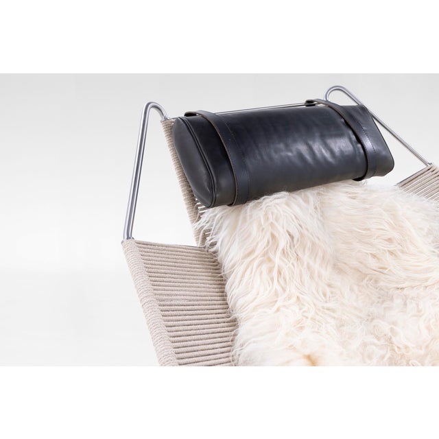 2000 - 2009 Flag Halyard Lounge Chair by Hans J. Wegner For Sale - Image 5 of 7